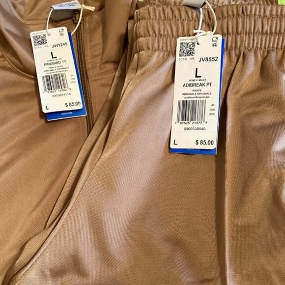 NWT ADIDAS TRACKSUIT MATCHING SET JACKET AND PANTS ORIGINALS SIZE L LARGE WOMENS - Picture 6 of 6